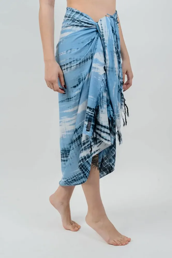 Sarongs - Tie Dye Pareo - KORES ACCESSORIES