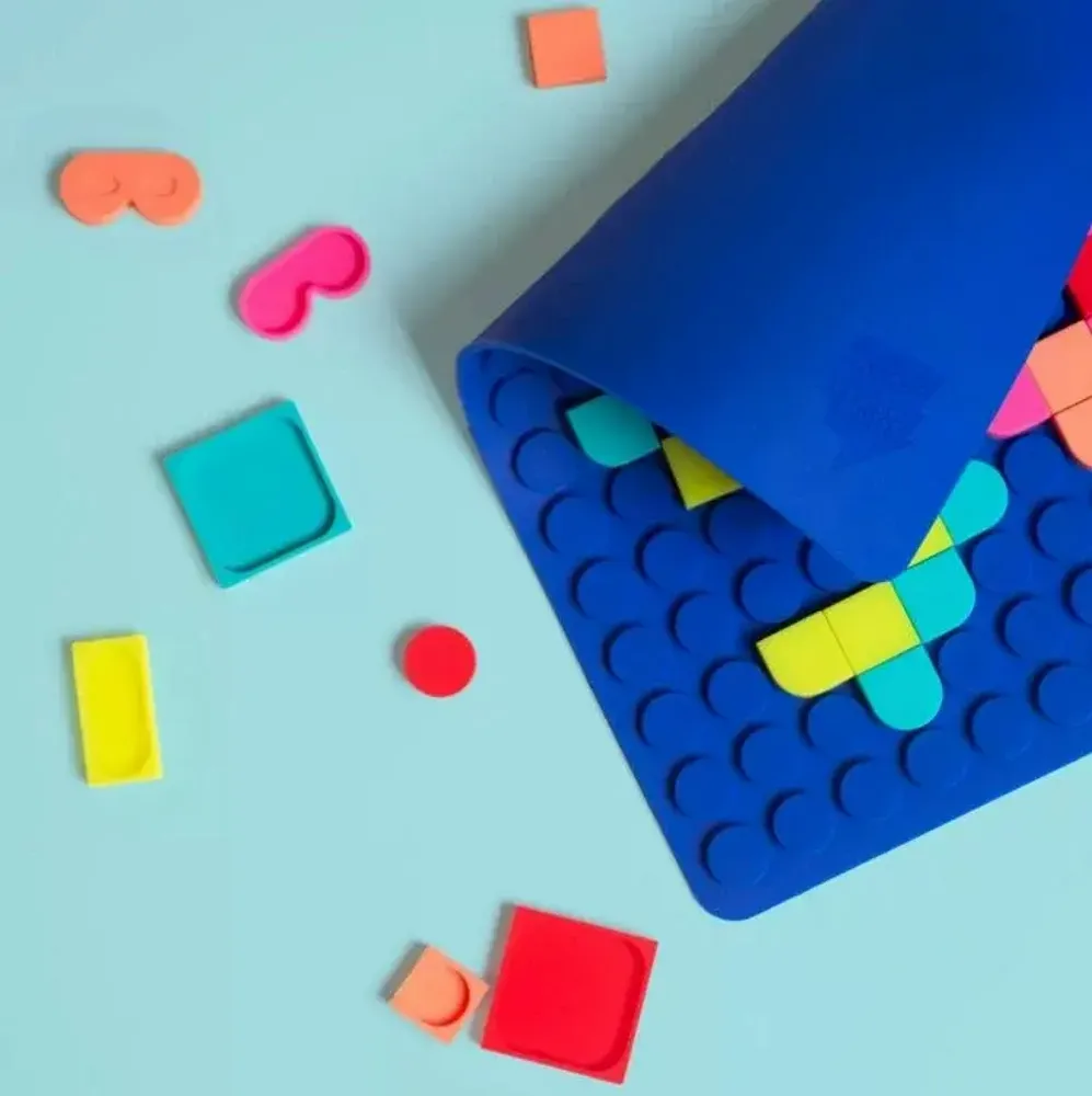 Jeux enfants - SILIPOP : Mosaïques à clipser - Mosaic Art - Bleu - SUPERPETIT