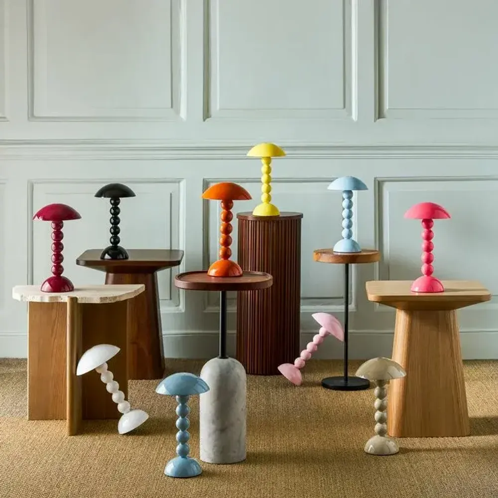 Table lamps - LED Bobbin Lamps - ADDISON ROSS
