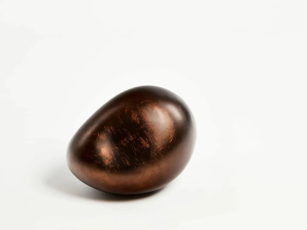 Design objects - Ova L Dark Brown, Handmade Eggshell Interior Design Vase - DV DESIGN