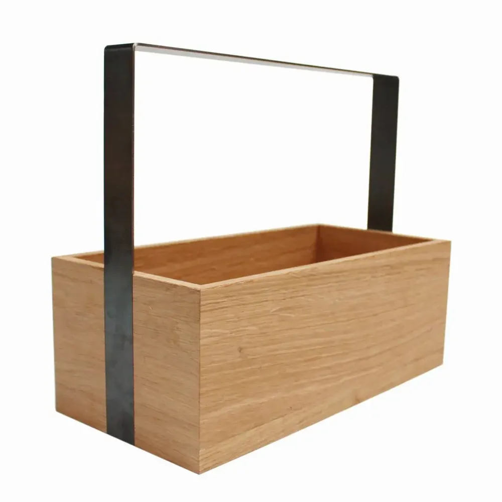 Design objects - Box made of oak with blacksteel handle - RAUMGESTALT