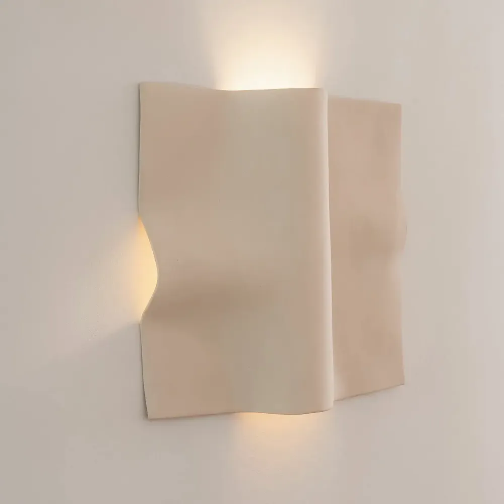 Wall lamps - Folds - Wall Lamp - ESHEN CERAMICS