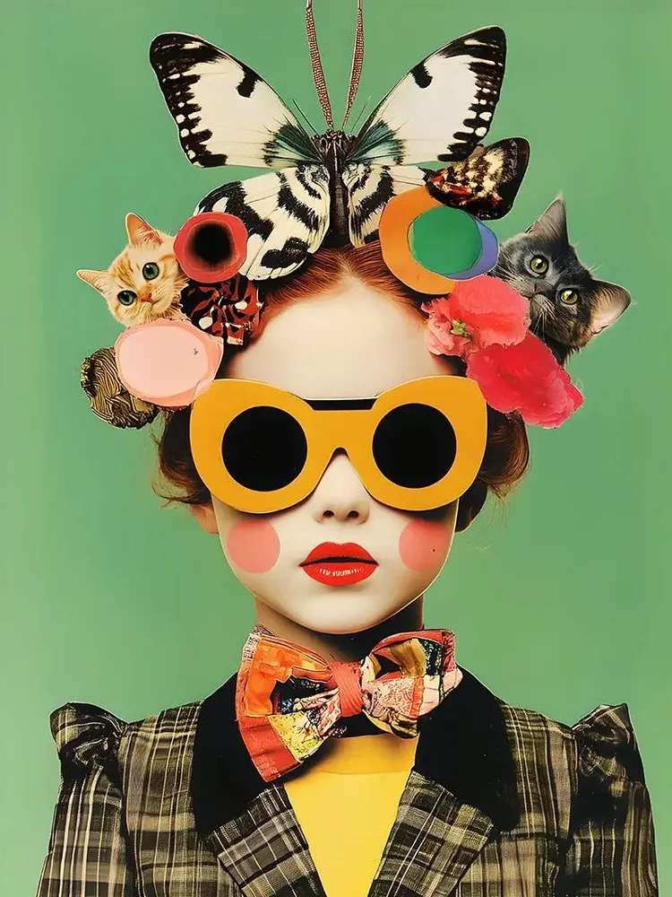 Affiches - Collection Peggy W. Klarc - BLUE SHAKER