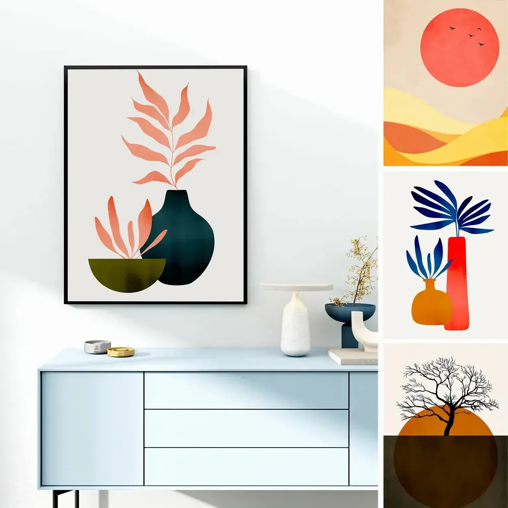 Poster - Kubistika Collection - BLUE SHAKER