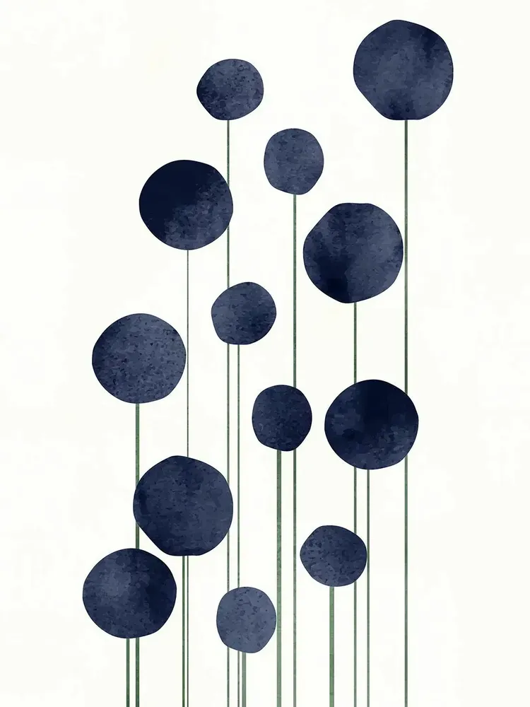 Poster - Kubistika Collection - BLUE SHAKER