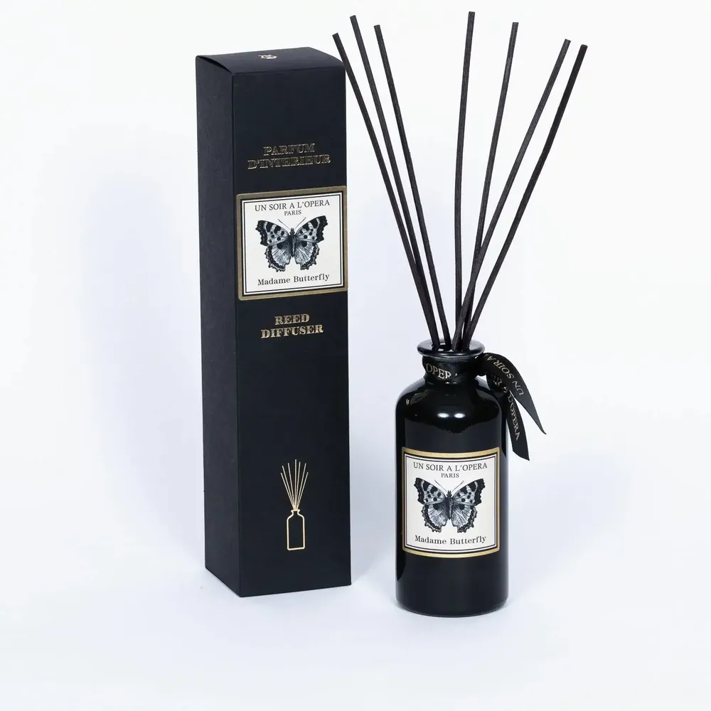 Decorative objects - MADAME BUTTERFLY - HOME FRAGRANCE DIFFUSER - 180 ML - UN SOIR A L'OPERA