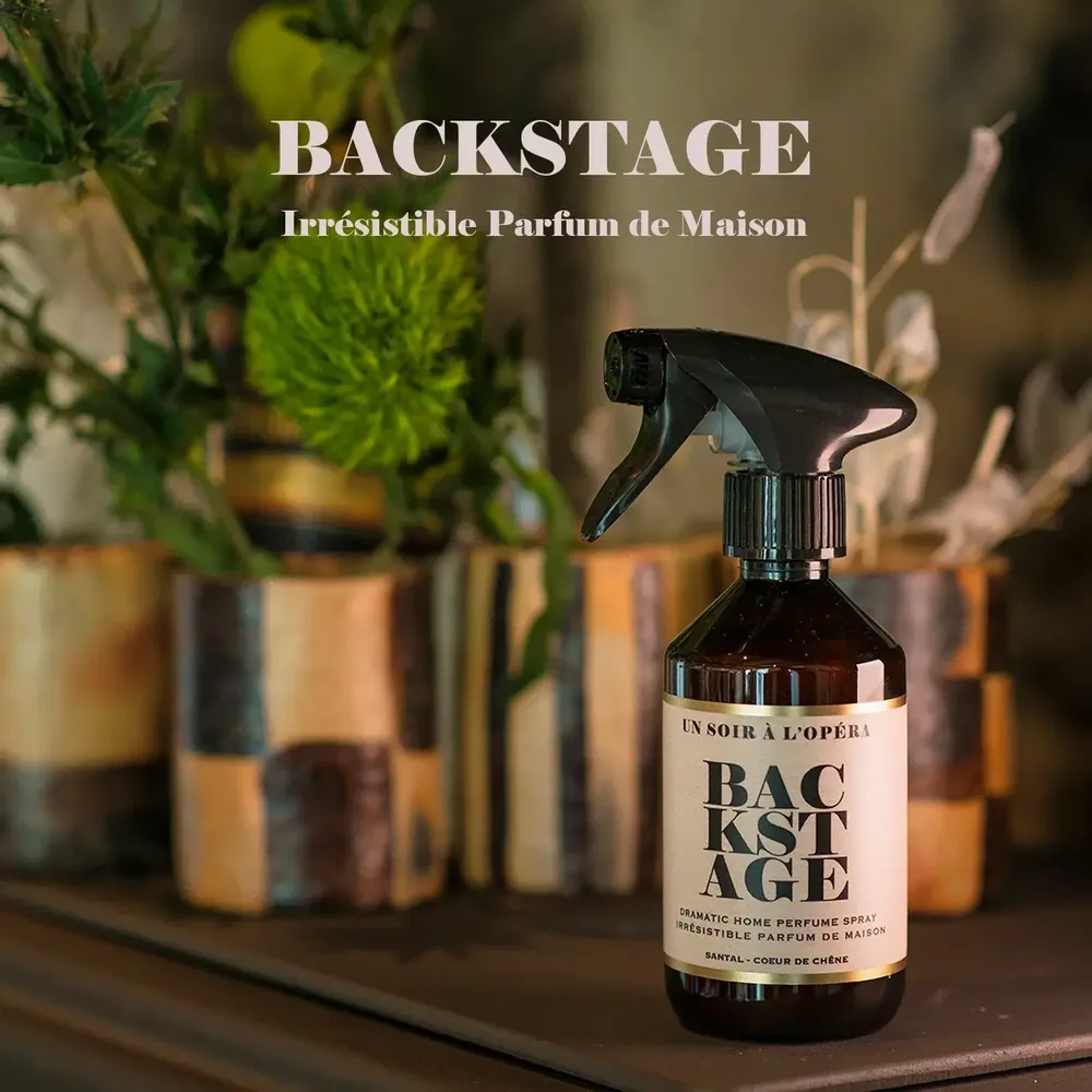 Objets de décoration - GRAND SPRAY PARFUME - BACKSTAGE - 300 ml - UN SOIR A L'OPERA