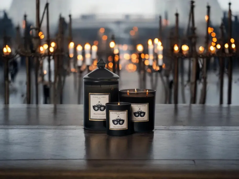 Decorative objects - DON GIOVANNI - SCENTED CANDLE 100% VEGETABLE WAX - 1KG - UN SOIR A L'OPERA