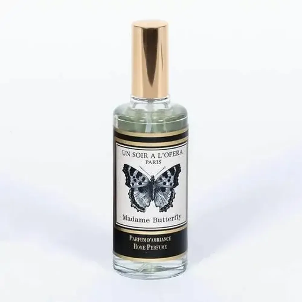 Parfums d'intérieur - MADAME BUTTERFLY - SPRAY D'AMBIANCE - 100 ML - UN SOIR A L'OPERA