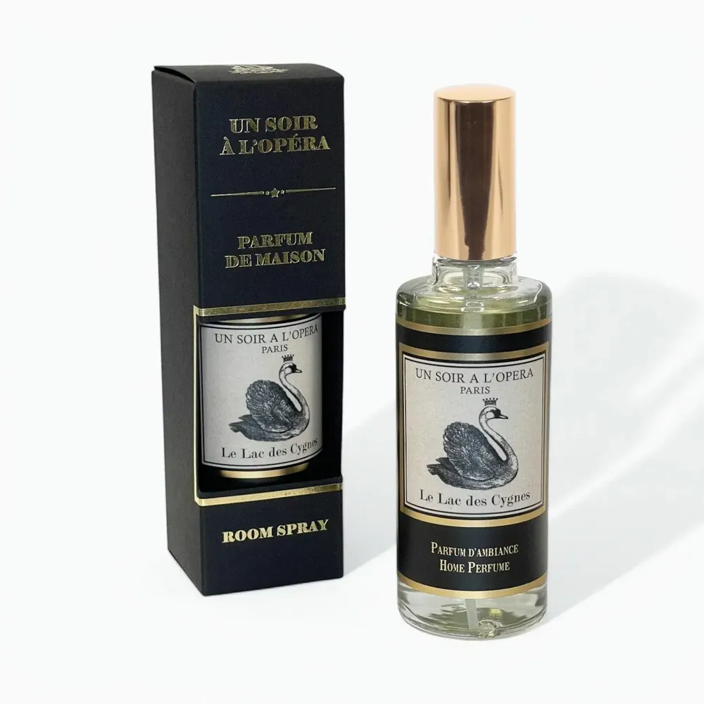 Parfums d'intérieur - LE LAC DES CYGNES - SPRAY D'AMBIANCE - 100 ml - UN SOIR A L'OPERA