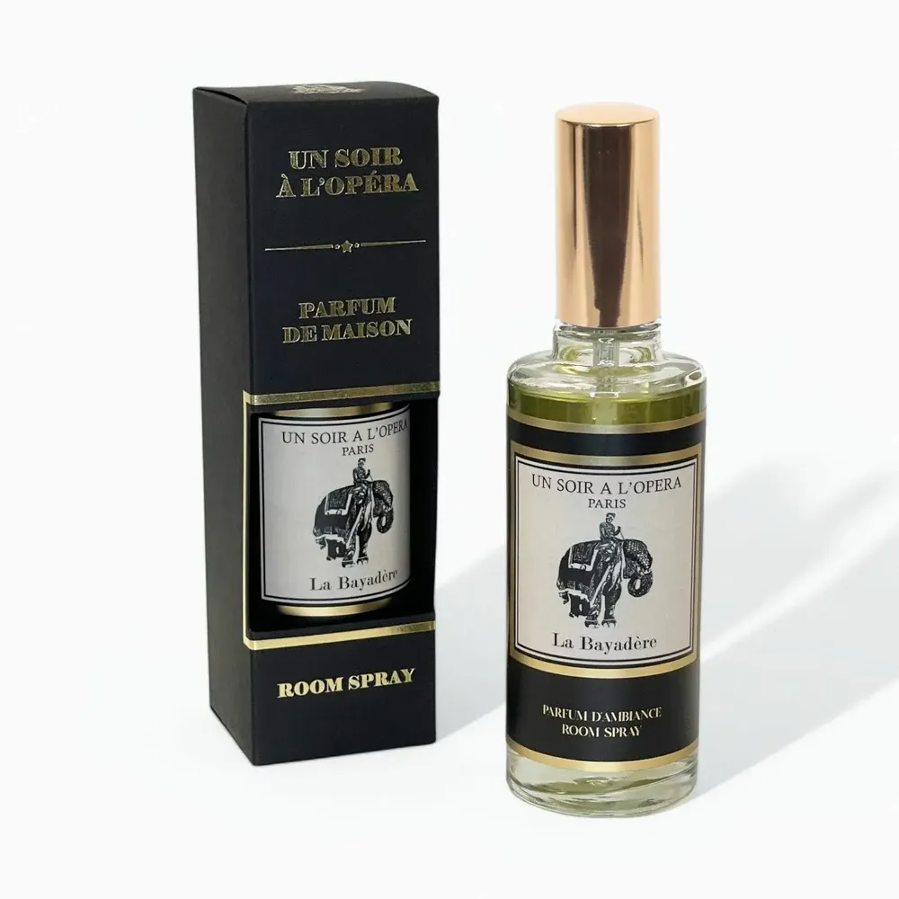 Parfums d'intérieur - SPRAY PARFUME D'AMBIANCE - LA BAYADÈRE - 100 ml - UN SOIR A L'OPERA