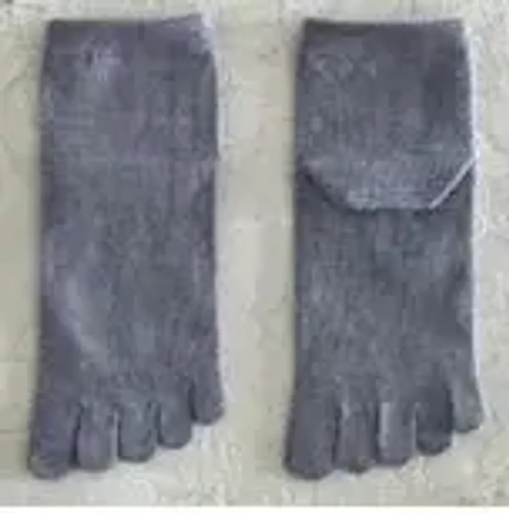 Socks - Women's 5-toe socks, short in organic cotton - YUITO CO. LTD