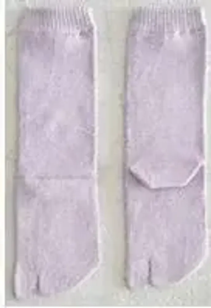 Chaussettes - Chaussettes femmes 5 orteils, longues en soie naturelle - YUITO CO. LTD