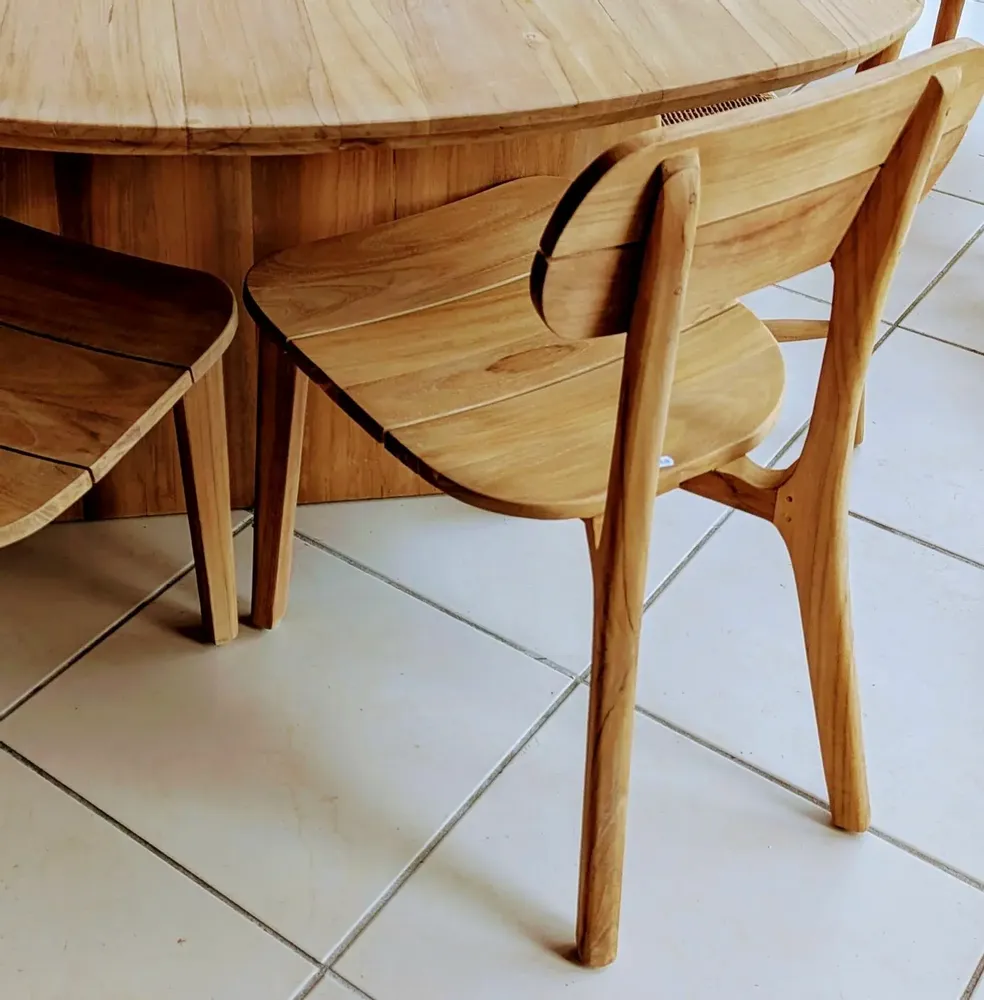 Chaises - Chaise en teck CHT40 - BALINAISA