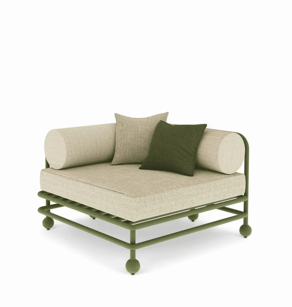 Lawn sofas   - Ottoman - FJAKA FURNITURE