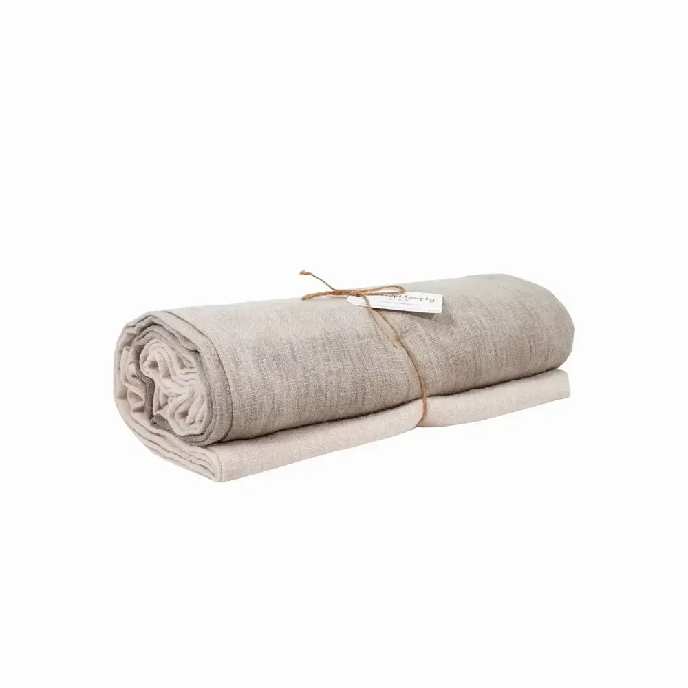 Table cloths - Dip & Dye TAFFY cotton tablecloth 200x350cm - BED AND PHILOSOPHY