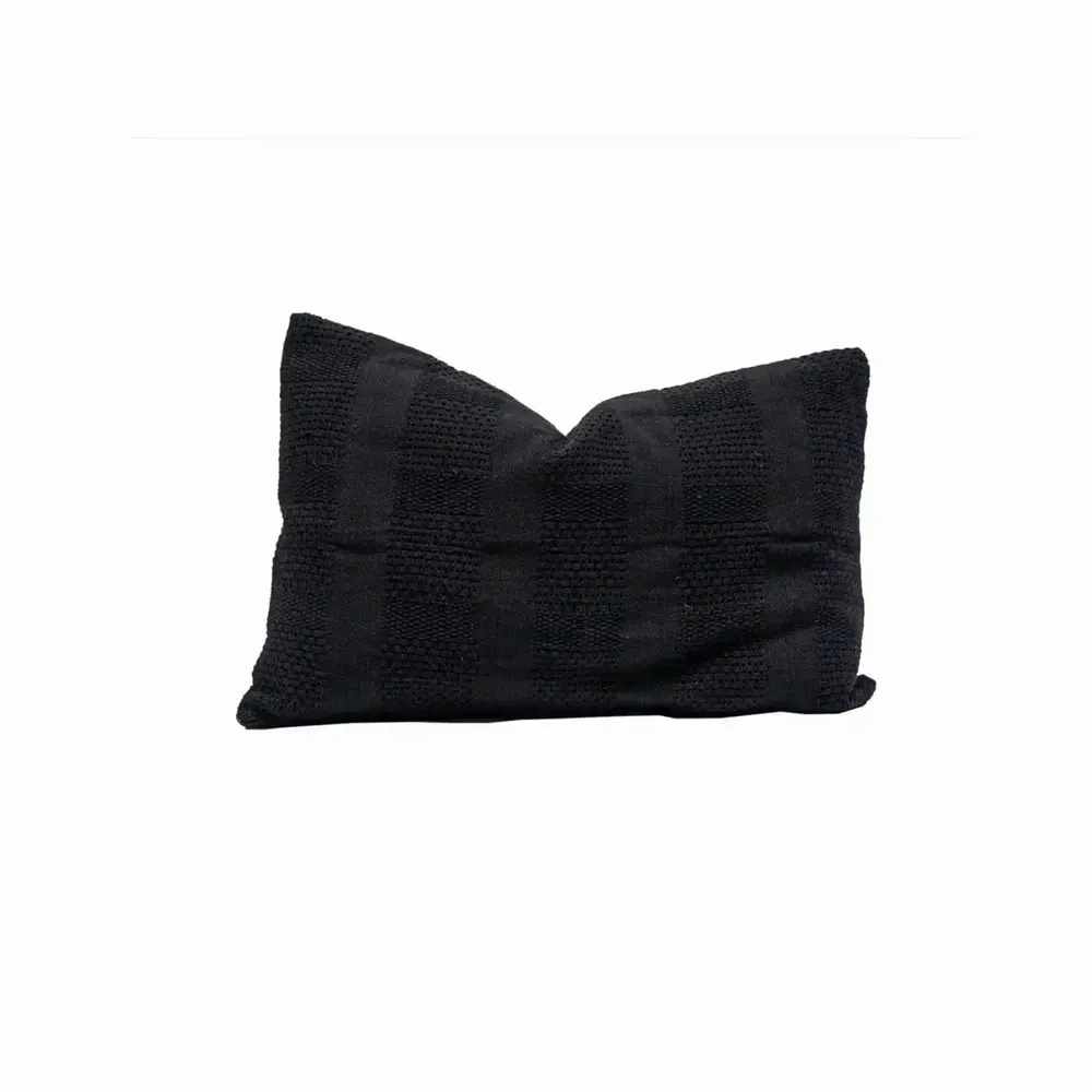 Fabric cushions - CROWN crochet cotton cushion cover 40x60 cm - BED AND PHILOSOPHY