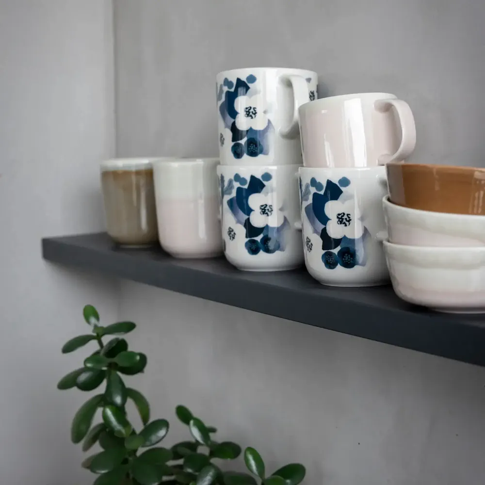 Mugs - Lapin Kukka Mug Blue 0,35 l - PENTIK
