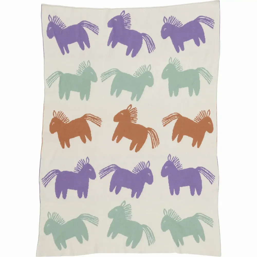 Linens - Heppa Blanket Multi 70x100 cm - PENTIK