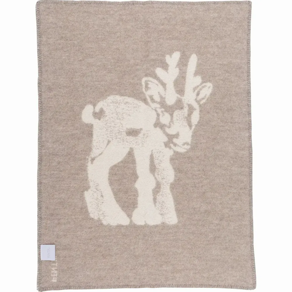 Linens - Vasa Blanket Light Brown 65x90 cm - PENTIK