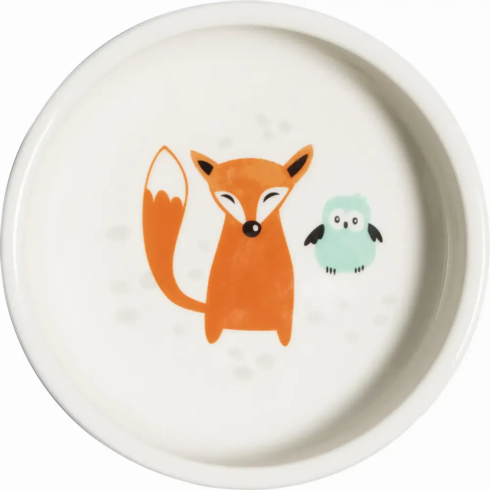Everyday plates - Metsänväki Plate Deep Light Brown 14 cm - PENTIK