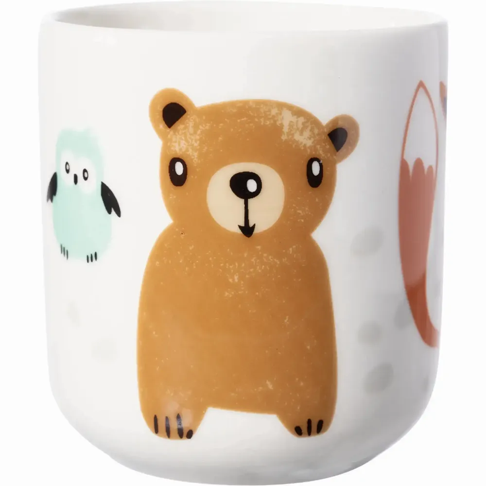 Mugs - Metsänväki Mug Light Brown 0,2 l - PENTIK