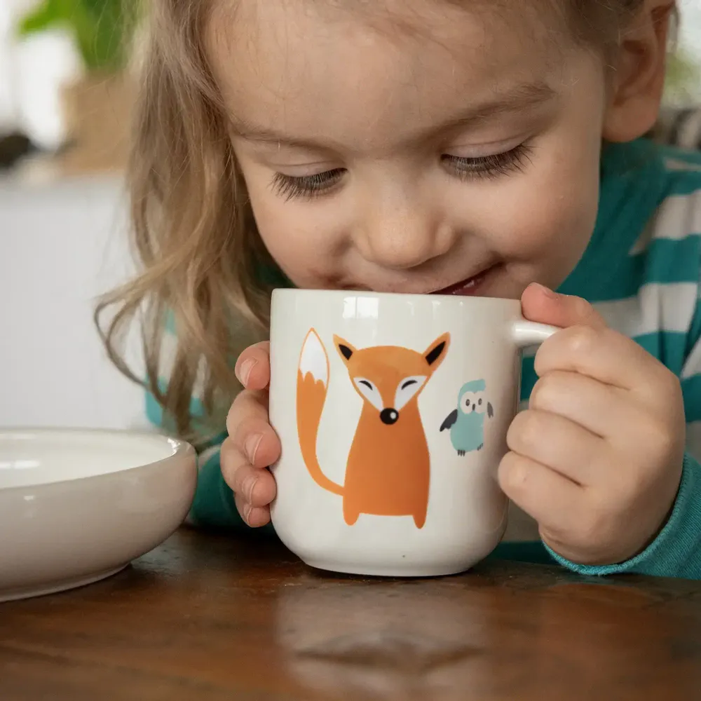 Mugs - Metsänväki Mug Light Brown 0,2 l - PENTIK