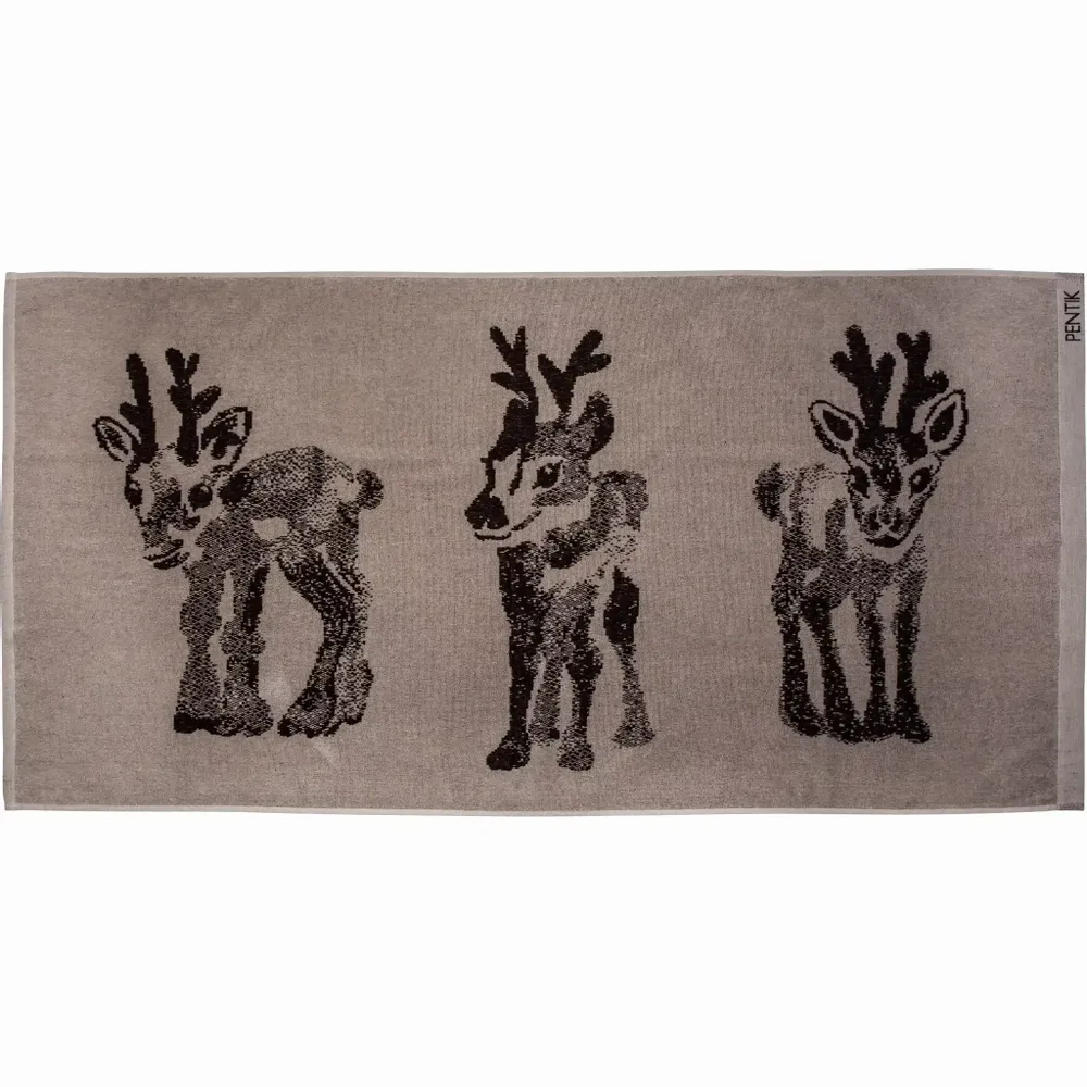 Autres linges de bain - Serviette de bain Vasa marron clair 70x140 cm - PENTIK