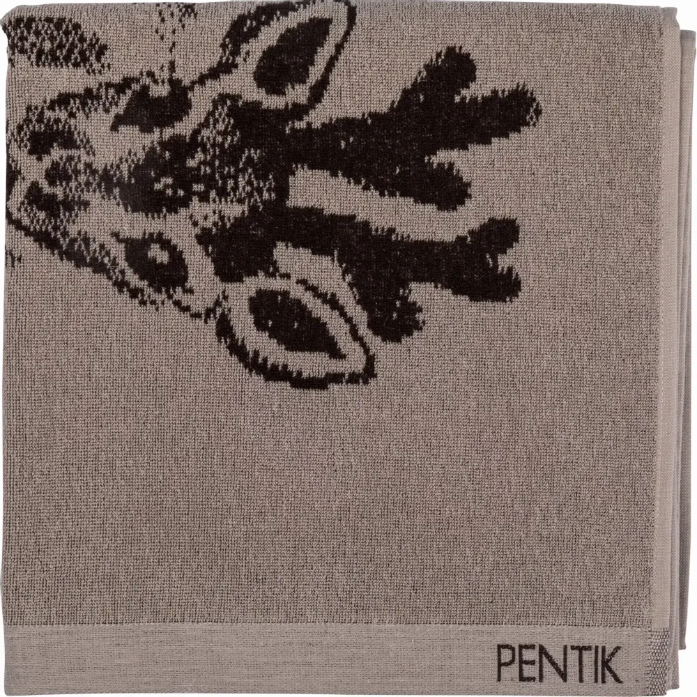 Autres linges de bain - Serviette de bain Vasa marron clair 70x140 cm - PENTIK