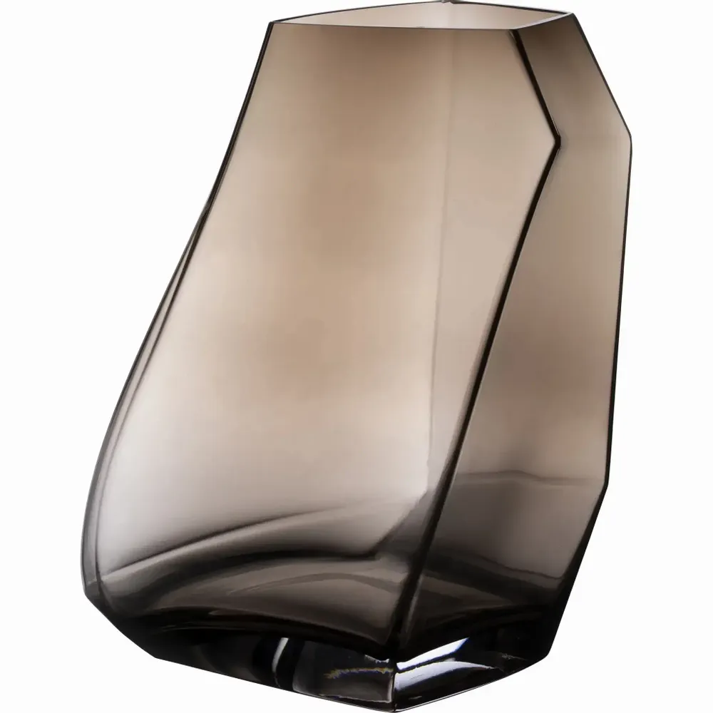 Décorations florales - Vase en verre Lohkare Marron 21x27 cm - PENTIK