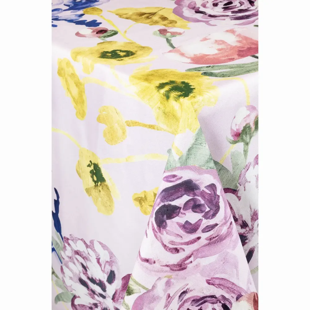 Table cloths - Freesia Tablecloth Pink 145x250 cm - PENTIK