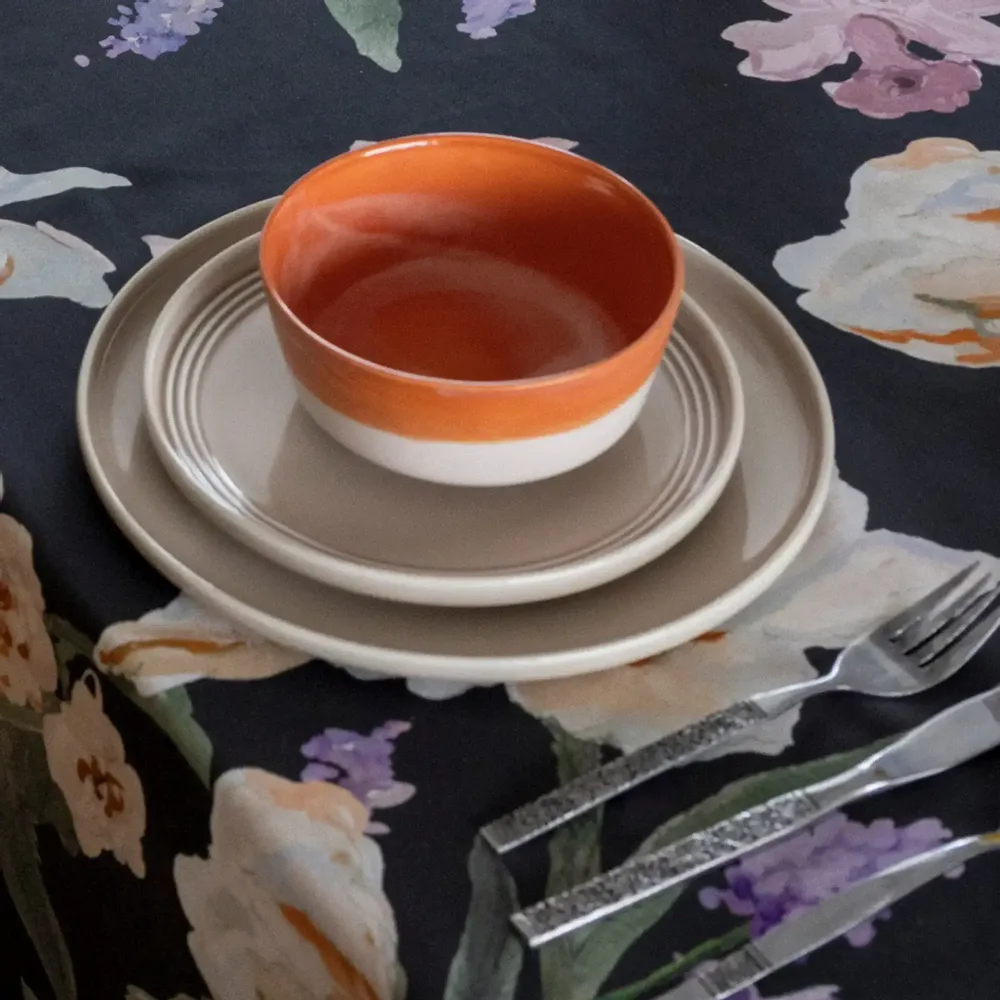 Everyday plates - Tuntu Plate Beige 20 cm - PENTIK