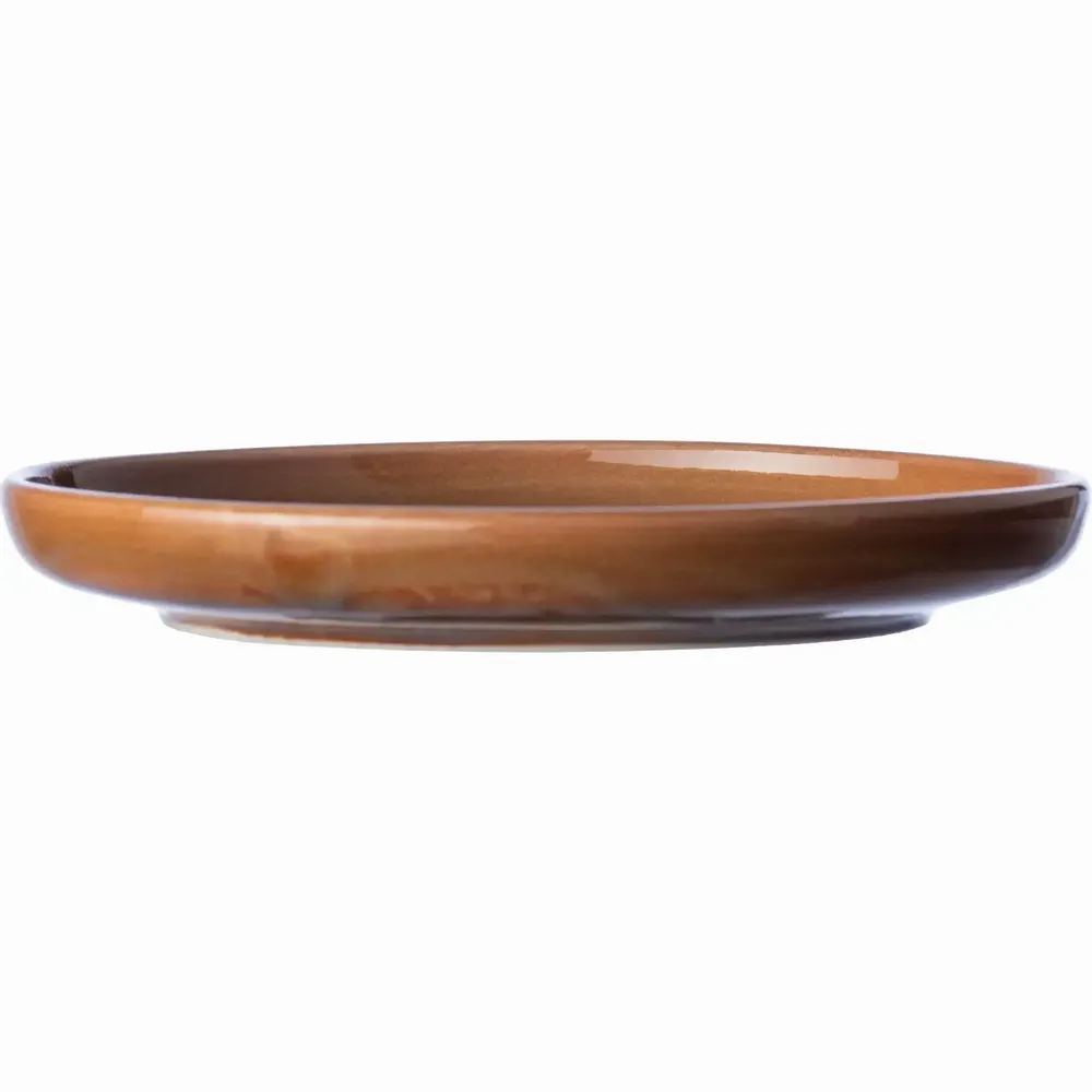 Everyday plates - Tuntu Plate Brown 15 cm - PENTIK