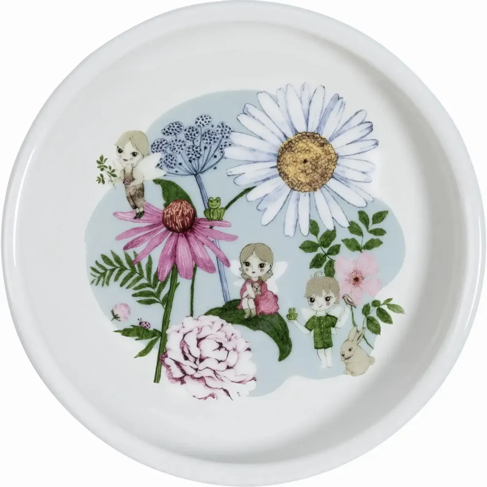Assiettes au quotidien - Assiette Kukkakeiju Multi 18 cm - PENTIK