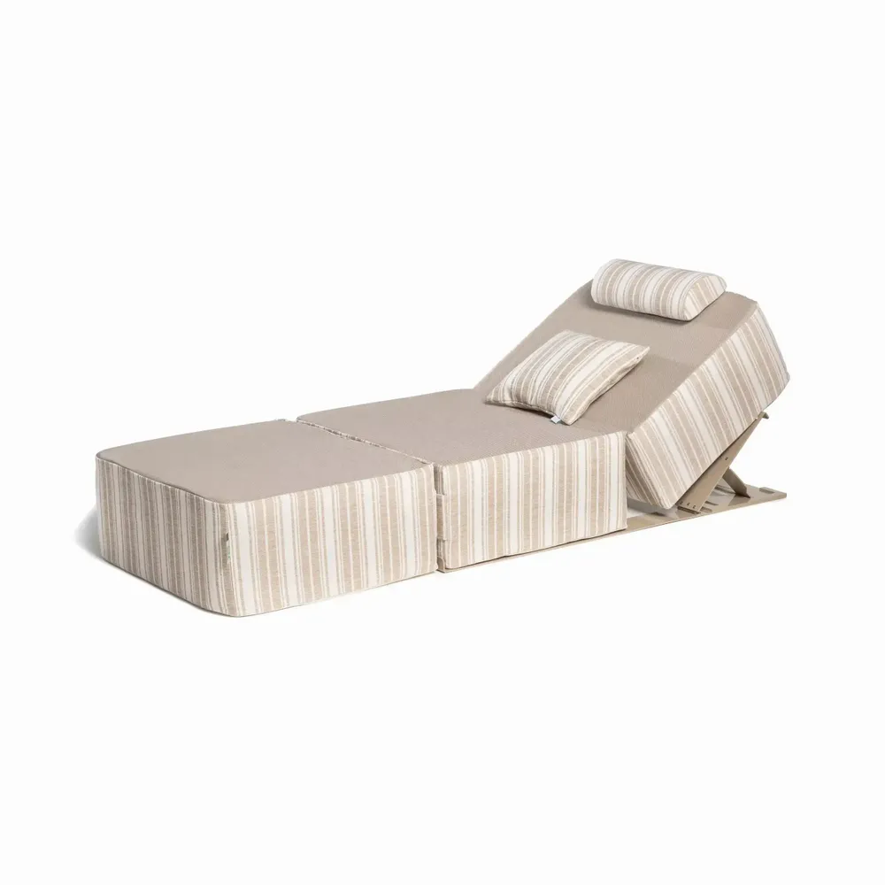 Deck chairs - TRIPTYK | COZIP pool bed | 198 x 77 x 30 cm - COZIP