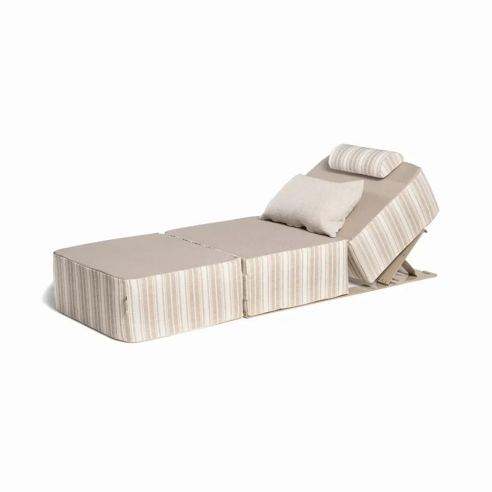 Deck chairs - TRIPTYK | COZIP pool bed | 198 x 77 x 30 cm - COZIP