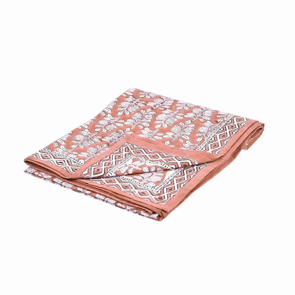 Linge de lit - Linge de maison Alhambra imprimé blockprint - MAISON LILO