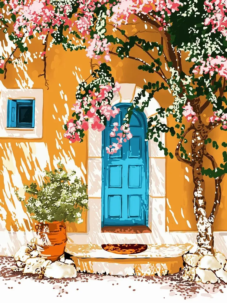 Poster - 83 Orange Collection - BLUE SHAKER