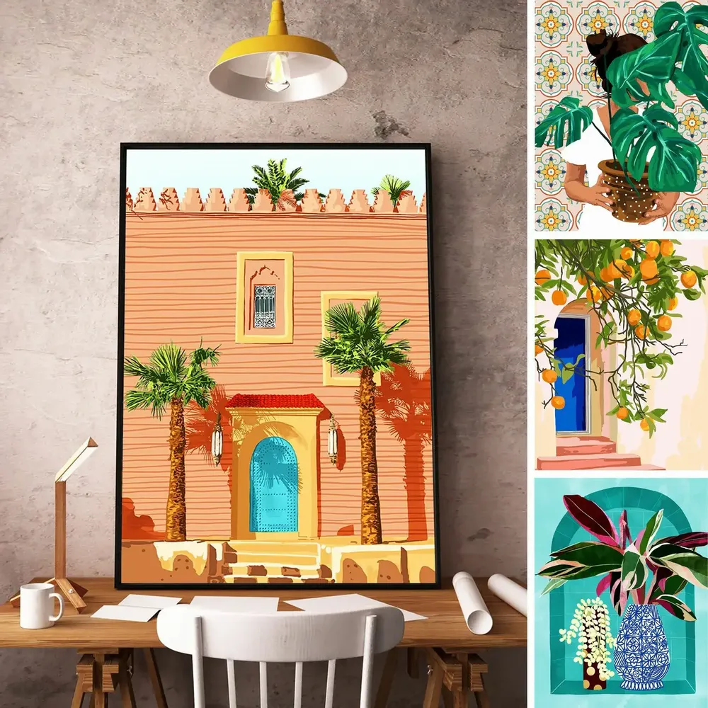 Poster - 83 Orange Collection - BLUE SHAKER