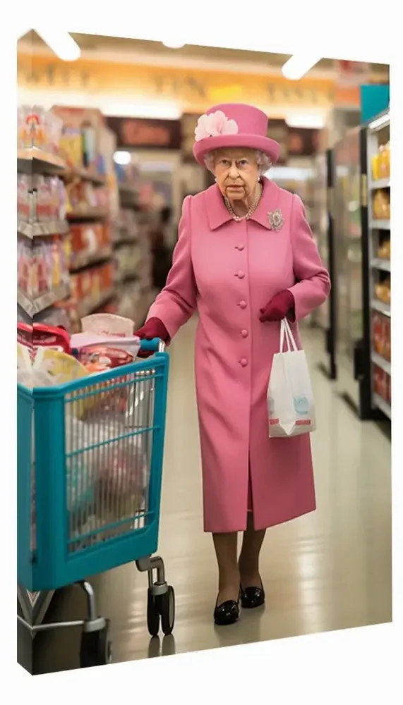 Affiches - Collection The Queen - BLUE SHAKER