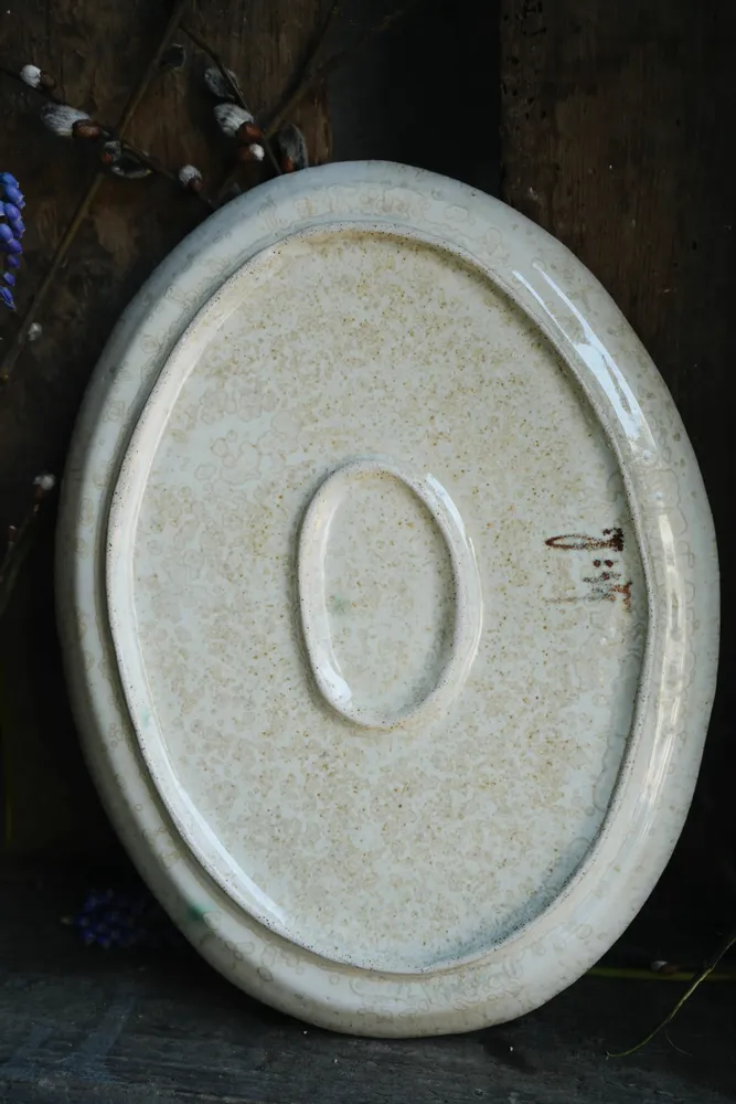 Plats et saladiers - Assiettes ovales en porcelaine artisanale - JANE AND MERY