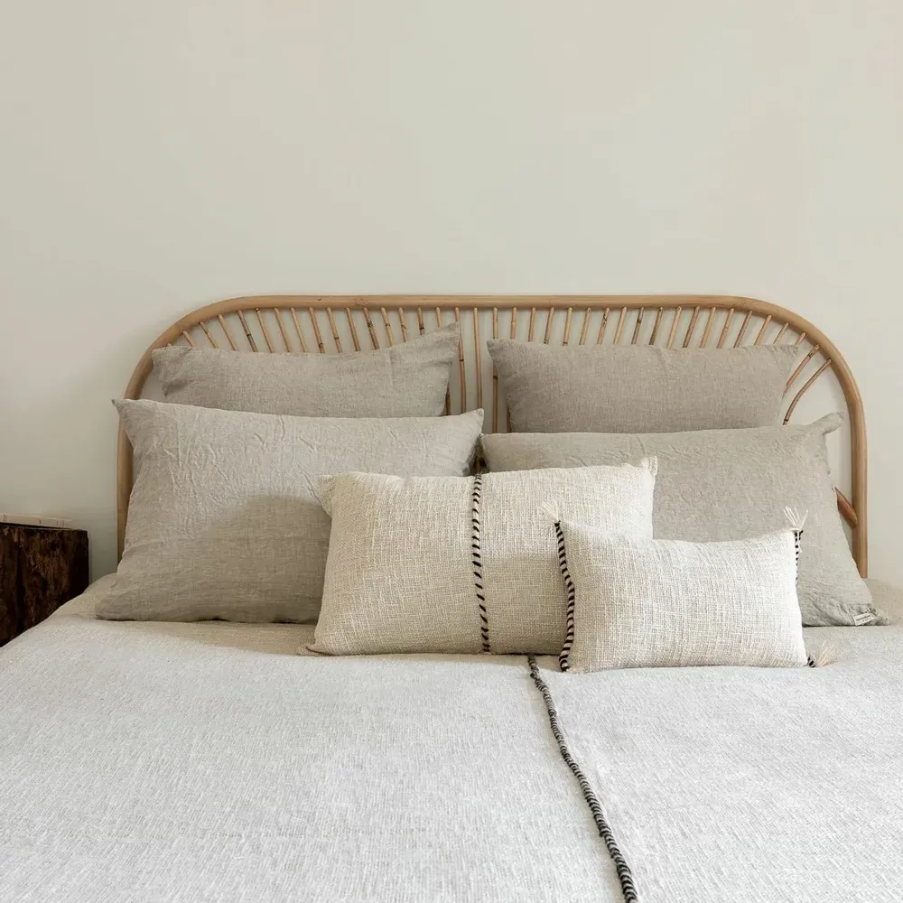 Fabric cushions - ELNINO cotton cushion cover 25x40 cm - BED AND PHILOSOPHY