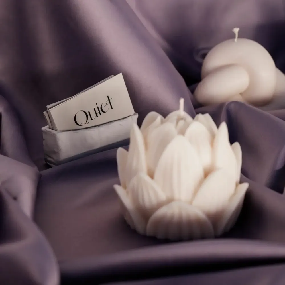 Candles - Lotus Candle - QUIET