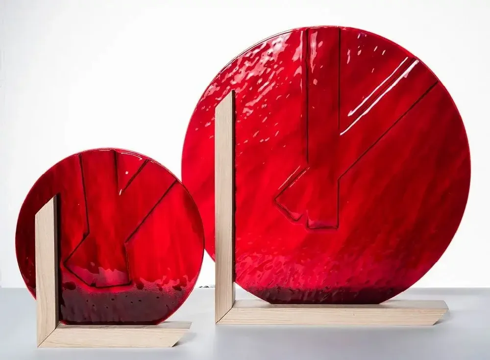 Verre d'art - TIME · Collection - AURORE BOUTER GLASS ART