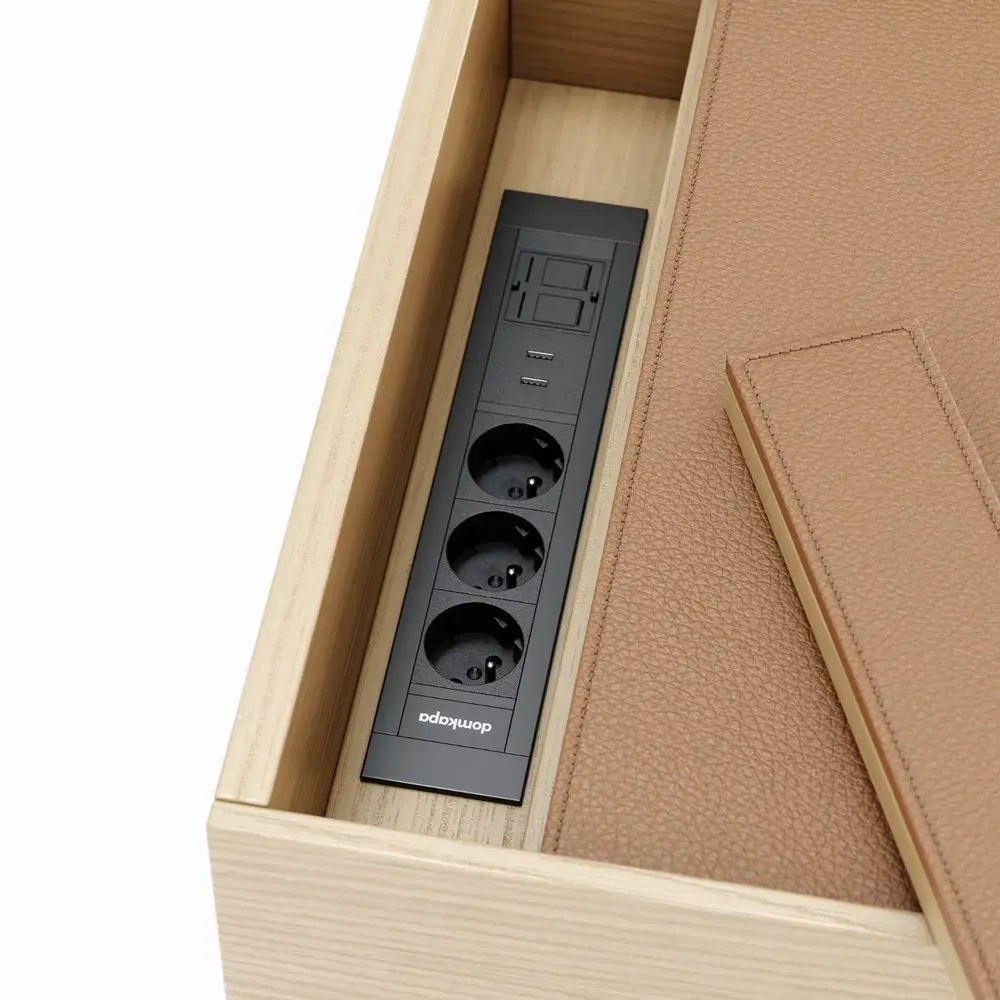 Night tables - Francis Bedside Table - DOMKAPA