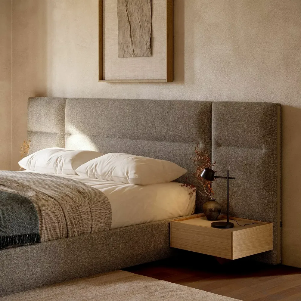 Night tables - Francis Bedside Table - DOMKAPA