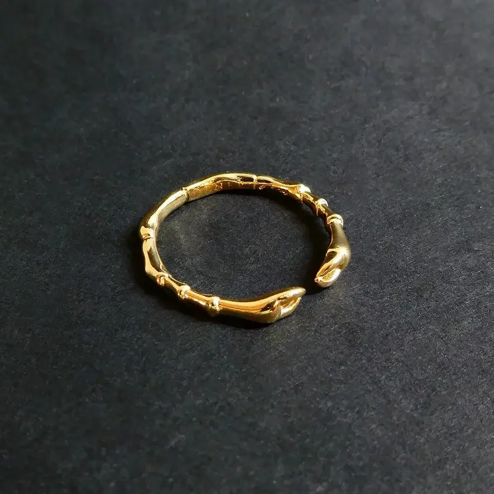 Bracelets - Bague Pattes en argent 925 - BIJOUX ORNER