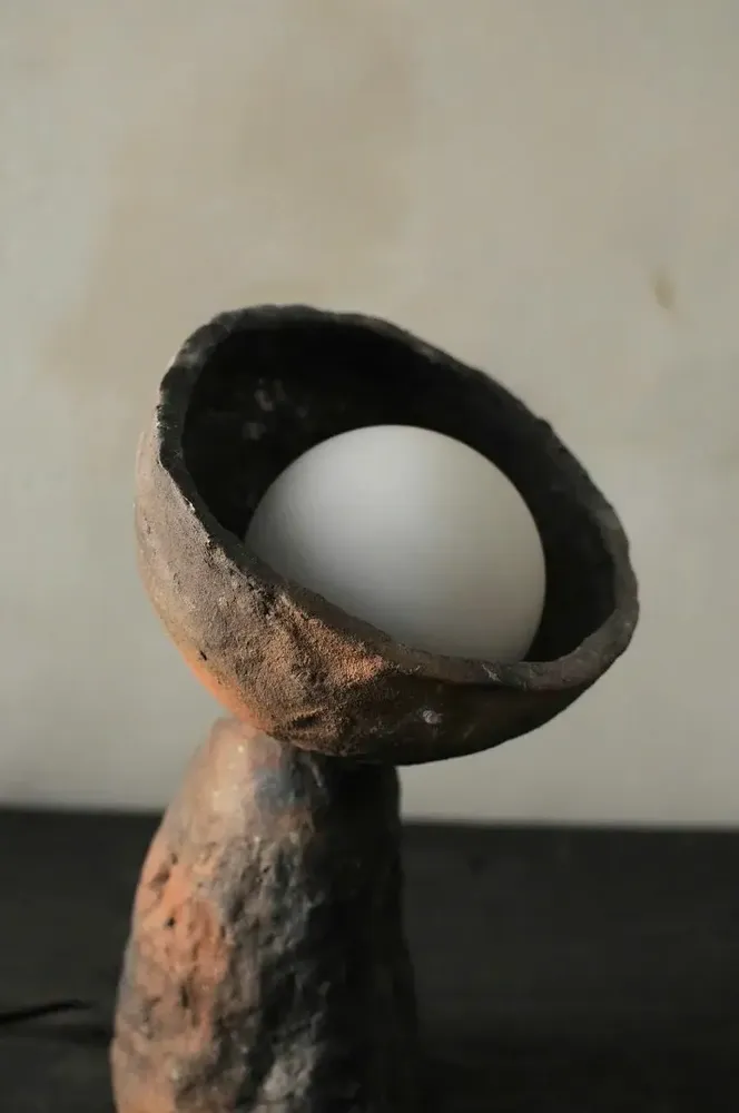 Table lamps - Cà Ná pottery lamp - SREPOKK