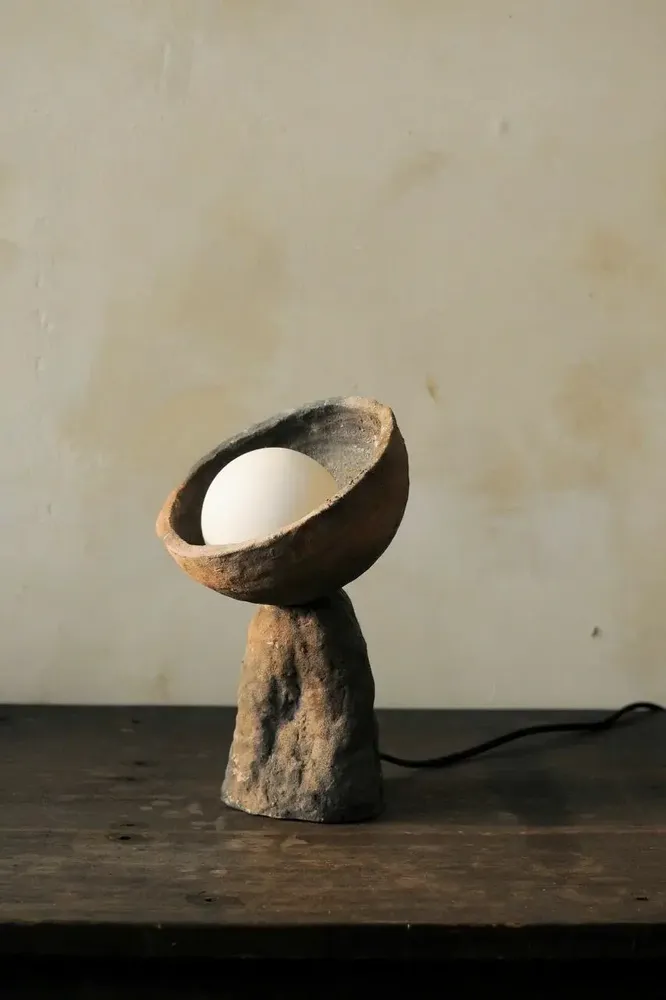 Table lamps - Cà Ná pottery lamp - SREPOKK