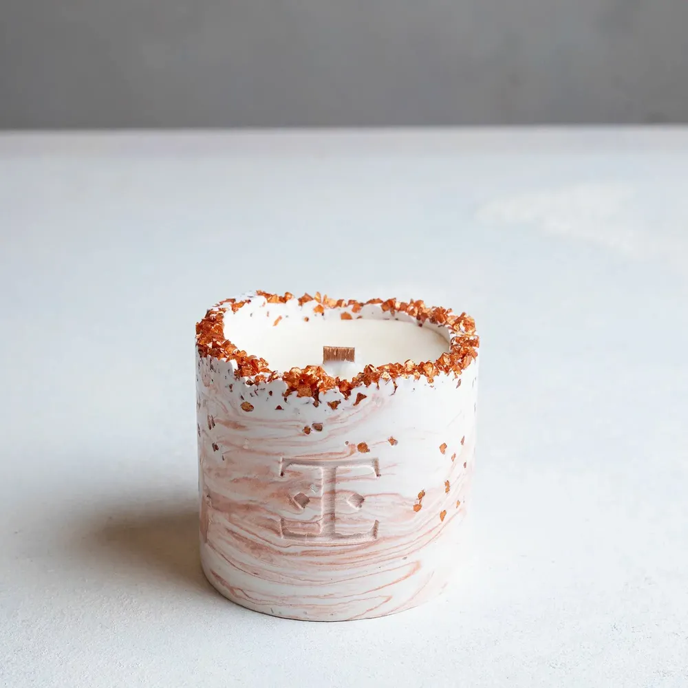 Bougies - Antique Gold - Bougie en cristal - ESTI LIVING